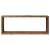 Rafturi perete cub 6 buc. lemn vechi 60x15x23cm, lemn prelucrat GartenMobel Dekor