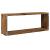 Rafturi perete cub 6 buc. lemn vechi 60x15x23cm, lemn prelucrat GartenMobel Dekor