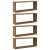 Rafturi de perete cub 4 buc. stejar artizanal, 60x15x23 cm lemn GartenMobel Dekor
