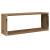Rafturi de perete cub 4 buc. stejar artizanal, 60x15x23 cm lemn GartenMobel Dekor