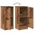 Dulap, lemn vechi, 30x30x70 cm, lemn prelucrat GartenMobel Dekor