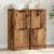 Dulapuri, 2 buc., lemn vechi, 30x30x70 cm, lemn prelucrat GartenMobel Dekor