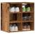 Dulapuri de pantofi 2 buc Lemn vechi 52x30x50 cm GartenMobel Dekor