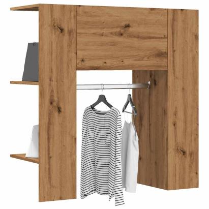 Dulap pentru hol Stejar Artizanal 97,5x37x99 cm Lemn prelucrat GartenMobel Dekor