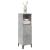 Dulap de baie, gri beton, 30x30x100 cm, lemn prelucrat GartenMobel Dekor