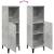 Dulap de baie, gri beton, 30x30x100 cm, lemn prelucrat GartenMobel Dekor
