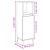 Dulap de baie, lemn vechi, 30x30x100 cm, lemn prelucrat GartenMobel Dekor