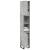 Dulap de baie, gri beton, 30x30x190 cm, lemn prelucrat GartenMobel Dekor