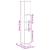 Dulap de baie, lemn vechi, 30x30x190 cm, lemn prelucrat GartenMobel Dekor