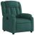 Fotoliu rabatabil electric, verde închis, material textil GartenMobel Dekor
