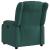Fotoliu rabatabil electric, verde închis, material textil GartenMobel Dekor