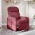 Fotoliu rabatabil electric, roșu vin, material textil GartenMobel Dekor