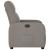 Fotoliu rabatabil electric, gri taupe, material textil GartenMobel Dekor