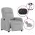 Scaun reclinabil electric Cloud Grey Fabric GartenMobel Dekor
