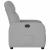 Scaun reclinabil electric Cloud Grey Fabric GartenMobel Dekor