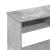 Birou, gri beton, 80 x 40 x 75 cm, PAL GartenMobel Dekor