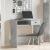 Birou, gri beton, 80 x 40 x 75 cm, PAL GartenMobel Dekor