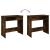 Birou Stejar afumat 80x40x75 cm Lemn prelucrat GartenMobel Dekor