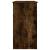 Birou Stejar afumat 80x40x75 cm Lemn prelucrat GartenMobel Dekor