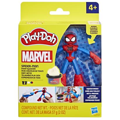 PLAY-DOH MARVEL FIGURINA FLEXIBILA CU ACCESORII SPIDER MAN 10CM SuperHeroes ToysZone