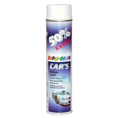 Vopsea spray auto DUPLI-COLOR Car's, acrilica, alb mat, 600ml GartenVIP DiyLine