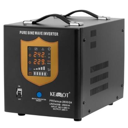 UPS Centrale Sinus Pur 2600VA/1800W 24V - KEMOT URZ3429B SafetyGuard Surveillance