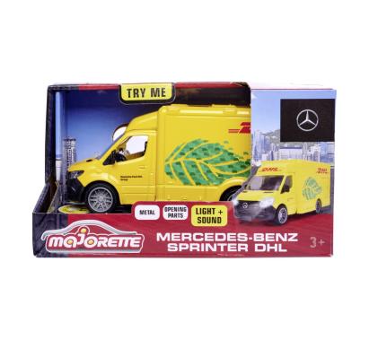 MAJORETTE TRANSPORTOR MERCEDES BENZ DHL SuperHeroes ToysZone