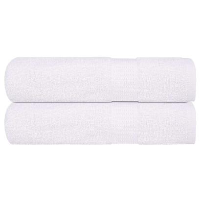 Prosoape de mână 2 buc Alb 50x100 cm 360 g/m² 100% bumbac GartenMobel Dekor