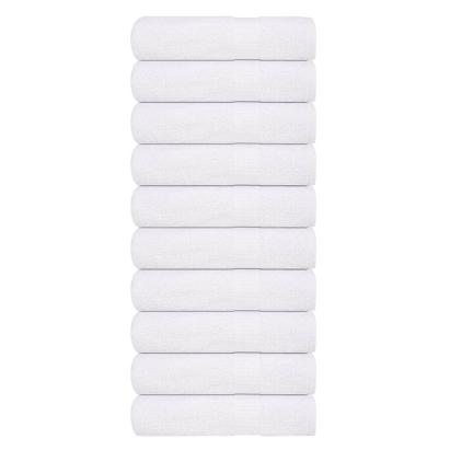 Prosoape de duș 10 buc alb 70x140 cm 360 g/m² 100% bumbac GartenMobel Dekor