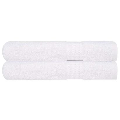 Prosoape pentru saună 2 buc alb 80x200 cm 360 g/m² 100% bumbac GartenMobel Dekor