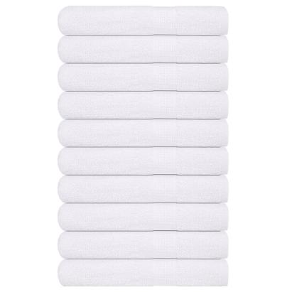 Prosoape pentru saună 10 buc alb 80x200 cm 360 g/m² 100% bumbac GartenMobel Dekor
