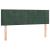 Pat box spring cu saltea, verde închis, 140x200 cm, catifea GartenMobel Dekor
