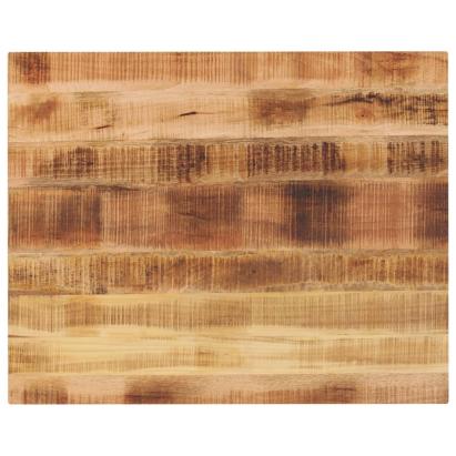 Blat masă, 90x80x3,8 cm, dreptunghiular, lemn masiv mango brut GartenMobel Dekor