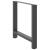 Picioare măsuță de cafea Antracit 2 buc 70x(72-73) cm Oțel GartenMobel Dekor