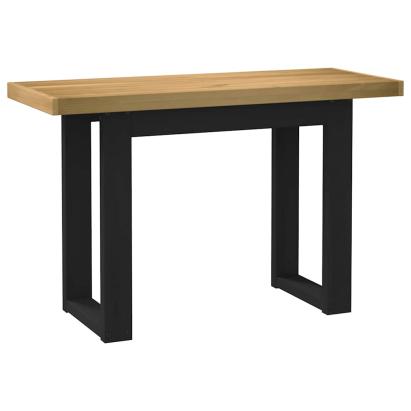Birou NOAIN Picioare în formă U 120x50x75 cm lemn masiv de pin GartenMobel Dekor