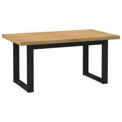 Masă de sufragerie NOAIN picioare în formă X lemn masiv de pin GartenMobel Dekor