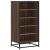 Suport pantofi Stejar maro 48x38x97,5 cm Lemn prelucrat GartenMobel Dekor