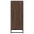 Suport pantofi Stejar maro 48x38x97,5 cm Lemn prelucrat GartenMobel Dekor
