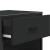 Suport pentru pantofi negru 48x38x97,5 cm Lemn prelucrat GartenMobel Dekor