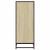 Suport pantofi Stejar Sonoma 48x38x97,5 cm Lemn prelucrat GartenMobel Dekor