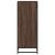 Suport pantofi Stejar maro 48x38x97,5 cm Lemn prelucrat GartenMobel Dekor