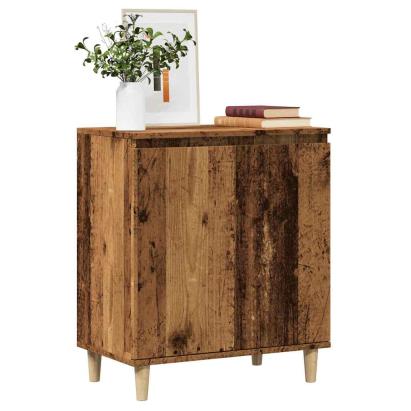 Bufetă din lemn vechi 60x35x70 cm din lemn prelucrat GartenMobel Dekor