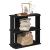 Bibliotecă cu 3 etaje, negru, 60x30x80 cm, lemn de prelucrare GartenMobel Dekor