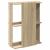 Bibliotecă 3 niveluri stejar sonoma 60x30x80 cm, lemn prelucrat GartenMobel Dekor