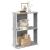 Bibliotecă cu 3 niveluri, gri beton, 60x30x80 cm lemn prelucrat GartenMobel Dekor