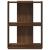 Bibliotecă cu 3 etaje stejar maro 60x30x80 cm lemn prelucrat GartenMobel Dekor