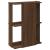 Bibliotecă cu 3 etaje stejar maro 60x30x80 cm lemn prelucrat GartenMobel Dekor