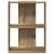 Bibliotecă 3 etaje stejar artizanal 60x30x80 cm lemn prelucrat GartenMobel Dekor