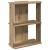 Bibliotecă 3 etaje stejar artizanal 60x30x80 cm lemn prelucrat GartenMobel Dekor