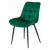 Scaun bucatarie/living, Artool, Bera, catifea, metal, verde si negru, 54x60x88 cm GartenVIP DiyLine